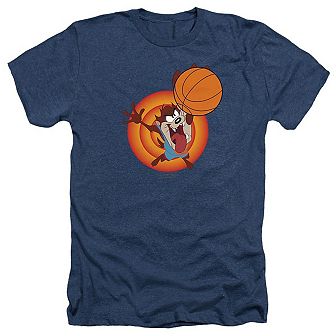 Space Jam 2 Taz Slam Adult Heather T-shirt