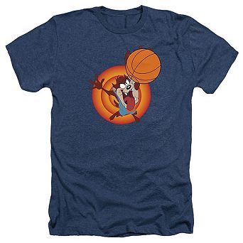Space Jam 2 Taz Slam Adult Heather T-shirt