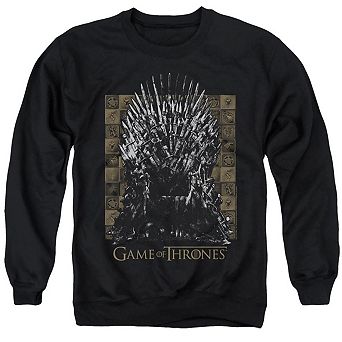 Game Of Thrones Iron Throne Adult Crewneck Sweatshirt