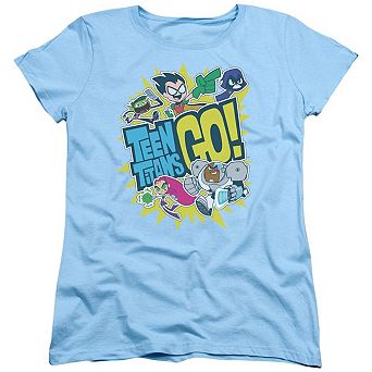 Teen Titans Go Go Short Sleeve Womens T-shirt
