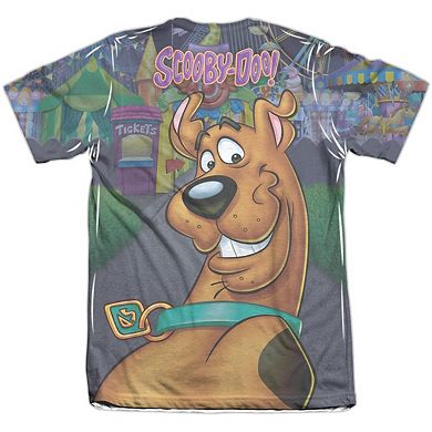 Scooby Doo Amusement Park Sleeve T-shirt