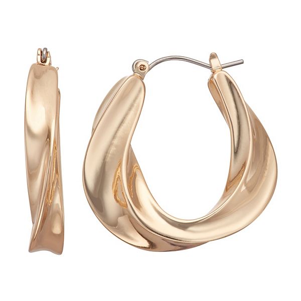 Silver Sonoma Hoop Earrings