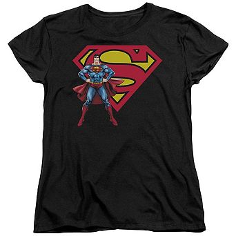 Superman Superman & Logo Short Sleeve Womens T-shirt