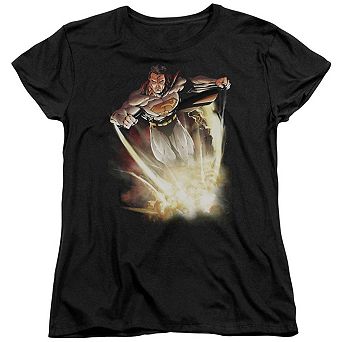 Superman Explosive Short Sleeve Womens T-shirt