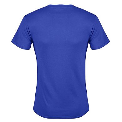 Superman Action Shield Adult Heather T-shirt