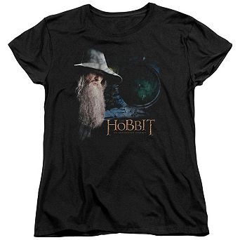 The Hobbit The Door Short Sleeve Womens T-shirt