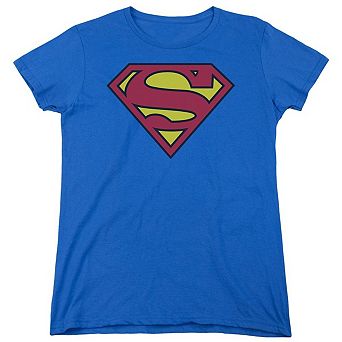 Superman Classic Logo Short Sleeve Women´s T-Shirt