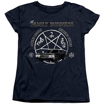 Supernatural Saving People And Hunting Short Sleeve Women´s T-Shirt
