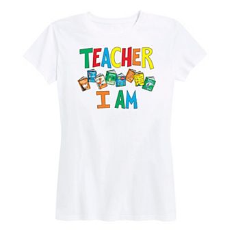 Women's Dr. Seuss Teacher I Am Graphic Tee
