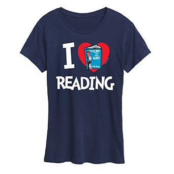Women's Dr. Seuss I Love Reading Graphic Tee