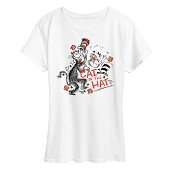 Women's Dr. Seuss Cat In The Hat Graphic Tee