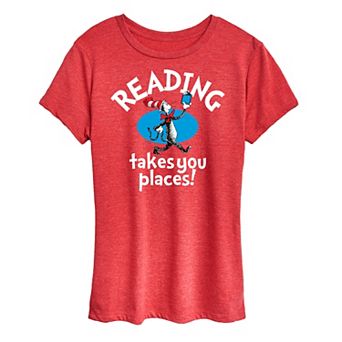 Women's Dr. Seuss Reading Graphic Tee