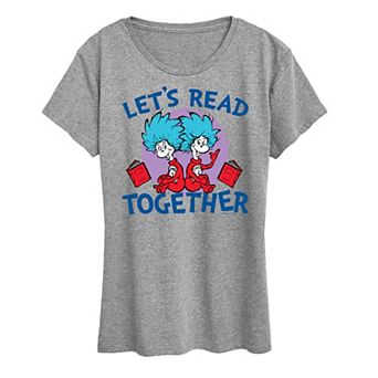 Women's Dr. Seuss Let's Read Together Graphic Tee