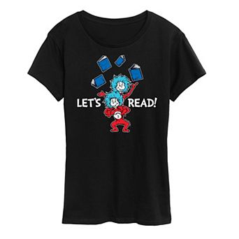 Women's Dr. Seuss Let's Read Graphic Tee