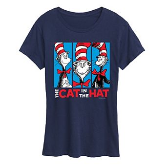 Women's Dr. Seuss Cat In The Hat Graphic Tee