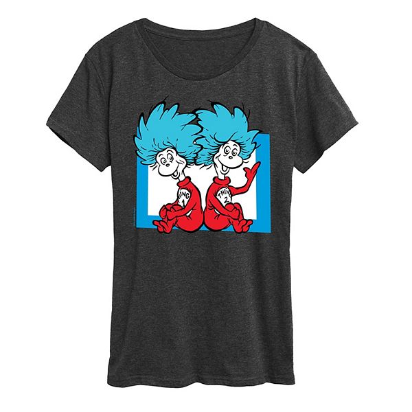 Women's Dr. Seuss Things 1 And 2 Graphic Tee