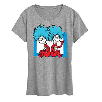 Women's Dr. Seuss Things 1 And 2 Graphic Tee