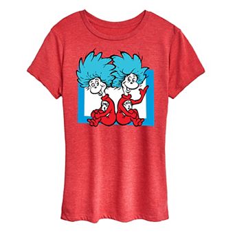 Women's Dr. Seuss Things 1 And 2 Graphic Tee