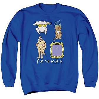 Friends Sybmols Adult Crewneck Sweatshirt