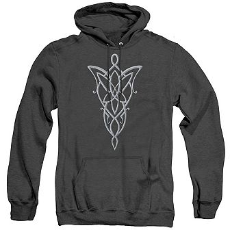 Lord Of The Rings Arwen Necklace Adult Heather Hoodie