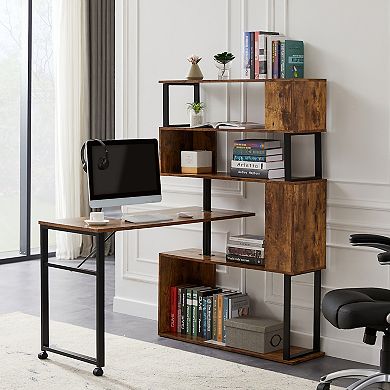Merax Office Computer Desk L-shaped Corner Table