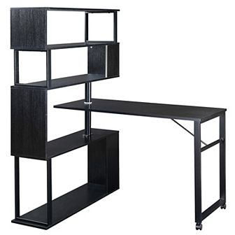 Merax Office Computer Desk L-shaped Corner Table