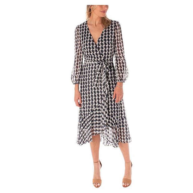 knee length dresses for ladies Leo Lin - Odette Tweed Midi Dress main image 0