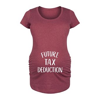 Maternity Future Tax Deduction Graphic Tee
