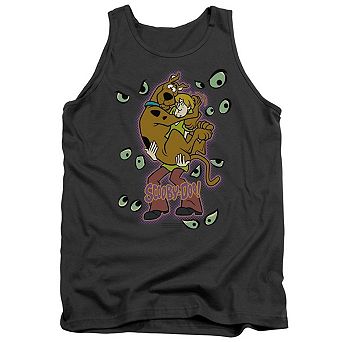 Scooby Doo Being Watched Adult Tank Top