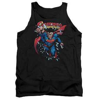 Superman Old Man Kal Adult Tank Top
