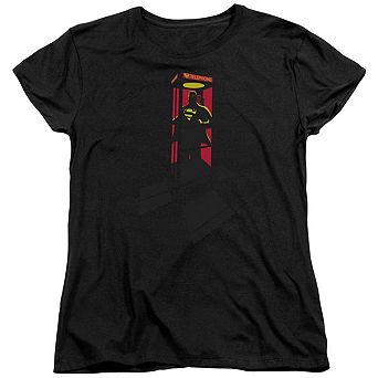 Superman Super Booth Short Sleeve Womens T-shirt