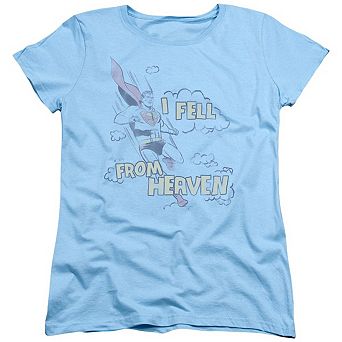 Superman I Fell Short Sleeve Womens T-shirt