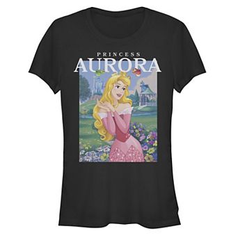 Disney's Sleeping Beauty Juniors' Princess Aurora Portrait Graphic Tee