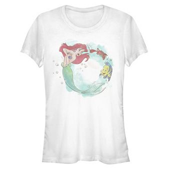 Disney's The Little Mermaid Juniors' Ariel Singing Lesson Graphic Tee