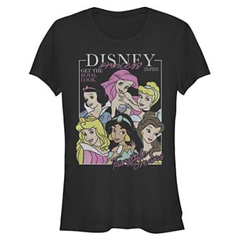 Disney Princess Juniors' Magazine Cover Graphic Tee