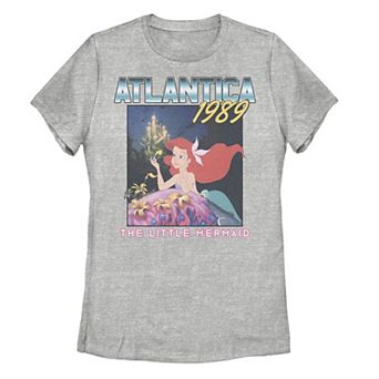 Disney's The Little Mermaid Juniors' Atlantica 1989 Graphic Tee
