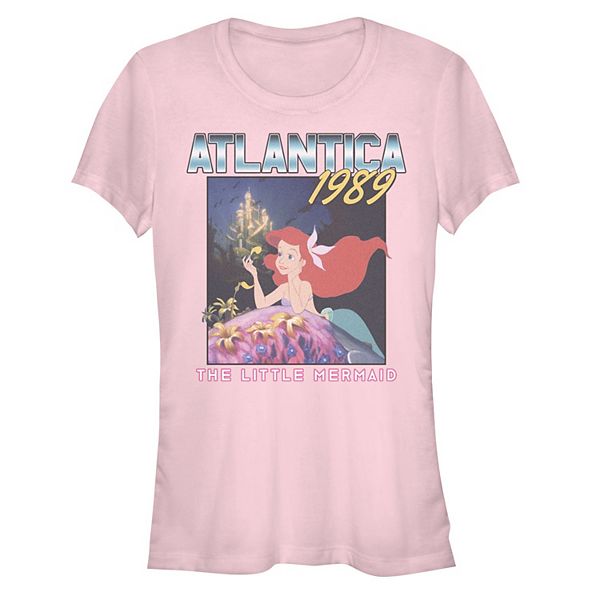 Disney's The Little Mermaid Juniors' Atlantica 1989 Graphic Tee