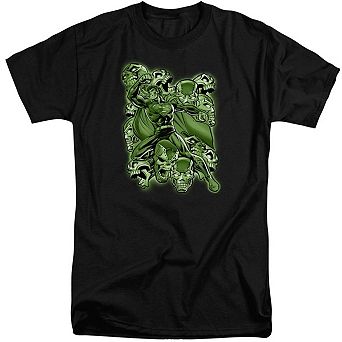 Superman Metallo Mayhem Short Sleeve Adult Tall T-shirt