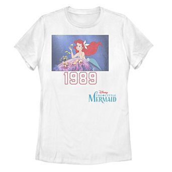 Juniors' The Little Mermaid 1989 Graphic Tee