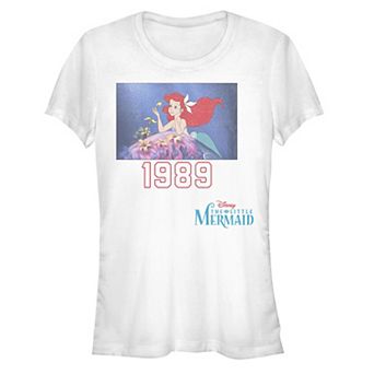 Juniors' The Little Mermaid 1989 Graphic Tee