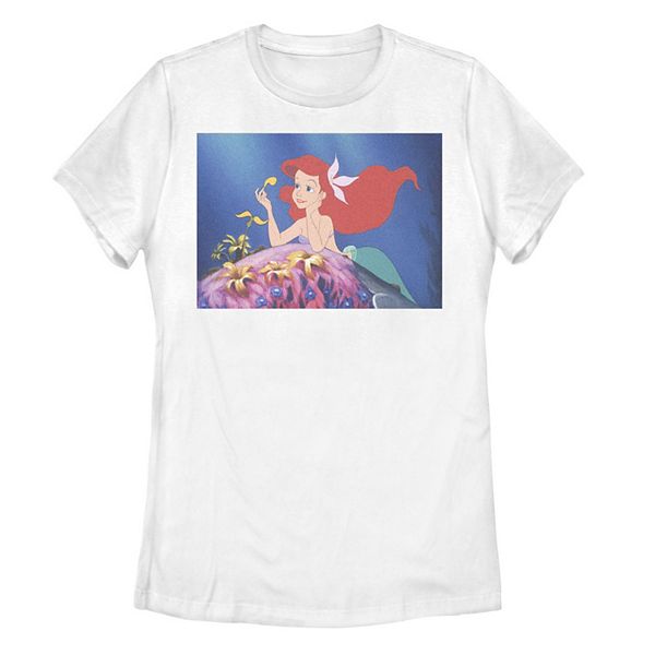 Juniors' The Little Mermaid Ariel Dreaming Awake Graphic Tee