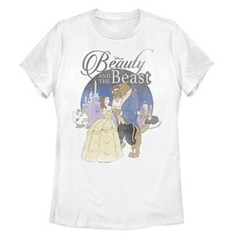 Juniors' Beauty And The Beast Dance Poster Graphic Tee