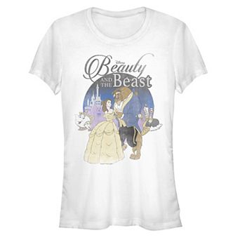 Juniors' Beauty And The Beast Dance Poster Graphic Tee