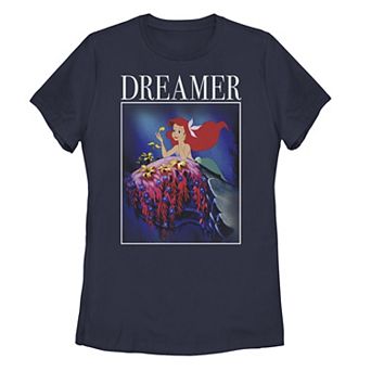 Juniors' The Little Mermaid Dreamer Graphic Tee
