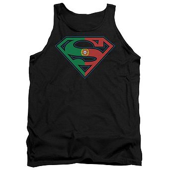Superman Portugal Shield Adult Tank Top