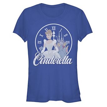 Juniors' Cinderella Clock Poster Graphic Tee