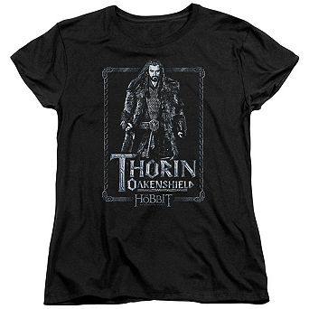 The Hobbit Thorin Stare Short Sleeve Womens T-shirt