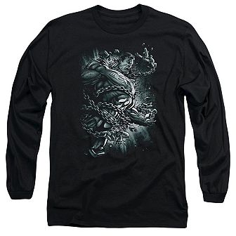 Superman Break Free Long Sleeve Adult T-shirt