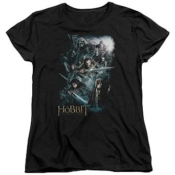 The Hobbit Epic Adventure Short Sleeve Womens T-shirt