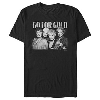 Men's Golden Girls Go For Gold Graphic Tee